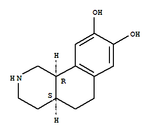 Benz[h]isoquinoline-8,9-diol, 1,2,3,4,4a,5,6,10b-octahydro-, cis-(9ci) Structure,753399-63-2Structure