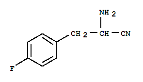 Benzenepropanenitrile, alpha-amino-4-fluoro-(9ci) Structure,753414-47-0Structure