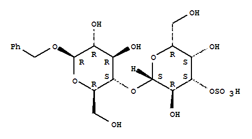 Benzyl 3’-sulfo-beta-d-lactoside Structure,753443-09-3Structure