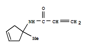 2-Propenamide,n-(1-methyl-3-cyclopenten-1-yl)-(9ci) Structure,753452-41-4Structure