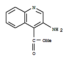 4-Quinolinecarboxylicacid,3-amino-,methylester(9ci) Structure,75353-51-4Structure