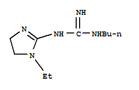 Guanidine, n-butyl-n-(1-ethyl-4,5-dihydro-1h-imidazol-2-yl)-(9ci) Structure,754126-14-2Structure