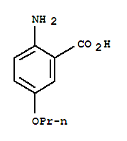 (9ci)-2-氨基-5-丙氧基-苯甲酸结构式_754133-89-6结构式
