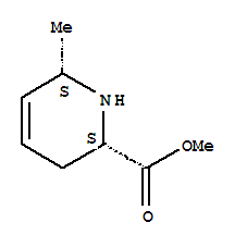 顺式-(9ci)-1,2,3,6-四氢-6-甲基-2-吡啶羧酸甲酯结构式_754151-74-1结构式