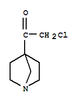 Ethanone, 1-(1-azabicyclo[2.2.1]hept-4-yl)-2-chloro-(9ci) Structure,754153-62-3Structure