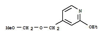 Pyridine, 2-ethoxy-4-[(methoxymethoxy)methyl]-(9ci) Structure,754218-85-4Structure