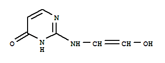 4(1H)-pyrimidinone, 2-[(2-hydroxyethenyl)amino]-(9ci) Structure,754920-27-9Structure