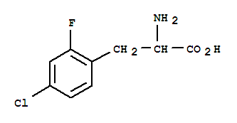 4-Chloro-2-fluoro-di-phenylalanine Structure,754944-16-6Structure