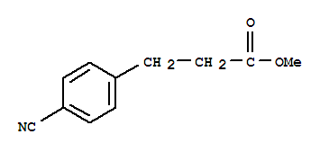 Methyl 3-(4-cyanophenyl)propanoate Structure,75567-85-0Structure