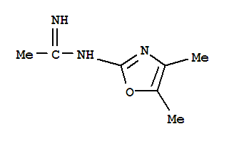 Ethanimidamide, n-(4,5-dimethyl-2-oxazolyl)-(9ci) Structure,755690-13-2Structure