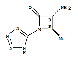 反式-(9ci)-3-氨基-4-甲基-1-(1H-四唑-5-基)-2-氮杂啶酮结构式_755710-69-1结构式