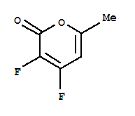 (9ci)-3,4-二氟-6-甲基-2H-吡喃-2-酮结构式_75599-88-1结构式