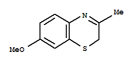 2H-1,4-benzothiazine,7-methoxy-3-methyl-(9ci) Structure,756486-46-1Structure