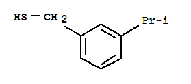 Benzenemethanethiol, 3-(1-methylethyl)-(9ci) Structure,756501-89-0Structure