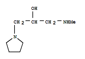 (9ci)-alpha-[(甲基氨基)甲基]-1-吡咯烷乙醇结构式_756520-80-6结构式