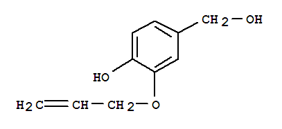 Benzenemethanol, 4-hydroxy-3-(2-propenyloxy)-(9ci) Structure,756525-88-9Structure