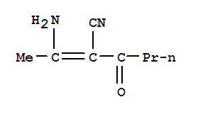 Hexanenitrile, 2-(1-aminoethylidene)-3-oxo- Structure,756531-30-3Structure