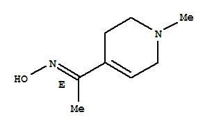 Ethanone, 1-(1,2,3,6-tetrahydro-1-methyl-4-pyridinyl)-, oxime, (e)-(9ci) Structure,756787-09-4Structure