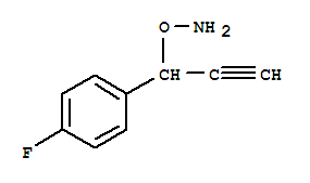 Hydroxylamine, o-[1-(4-fluorophenyl)-2-propynyl]-(9ci) Structure,756813-46-4Structure