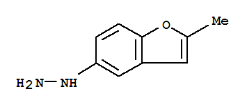 Hydrazine, (2-methyl-5-benzofuranyl)- Structure,757126-27-5Structure