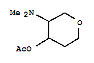 (9ci)-1,5-脱水-2,4-二脱氧-2-(二甲基氨基)-戊糖醇 3-乙酸酯结构式_757132-30-2结构式