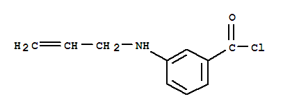 (9ci)-3-(2-丙烯基氨基)-苯甲酰氯结构式_757140-32-2结构式