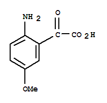 Benzeneacetic acid, 2-amino-5-methoxy-alpha-oxo-(9ci) Structure,757157-10-1Structure