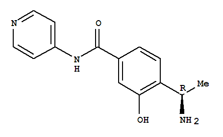 Benzamide, 4-(1-aminoethyl)-3-hydroxy-n-4-pyridinyl-, (r)-(9ci) Structure,757165-17-6Structure