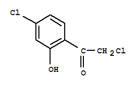 Ethanone, 2-chloro-1-(4-chloro-2-hydroxyphenyl)-(9ci) Structure,75717-50-9Structure