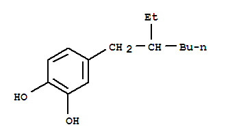 1,2-Benzenediol,4-(2-ethylhexyl)-(9ci) Structure,757196-37-5Structure