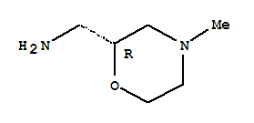 (r)-(9ci)-4-甲基-2-吗啉甲胺结构式_757910-97-7结构式
