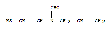 (9ci)-n-(2-疏基乙烯)-n-2-丙烯基-甲酰胺结构式_757913-69-2结构式