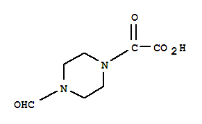 4-甲酰基--alpha--氧代-1-哌嗪乙酸结构式_757938-03-7结构式