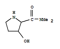 (9ci)-3-羟基-N,N-二甲基-2-吡咯烷羧酰胺结构式_757967-87-6结构式