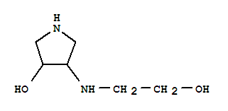 3-Pyrrolidinol, 4-[(2-hydroxyethyl)amino]-(9ci) Structure,757967-89-8Structure