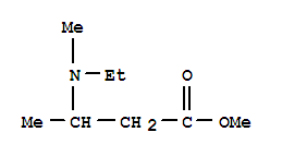 (5ci)-3-(乙基甲基氨基)-丁酸甲酯结构式_757973-34-5结构式