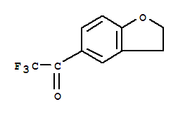 Ethanone, 1-(2,3-dihydro-5-benzofuranyl)-2,2,2-trifluoro-(9ci) Structure,75822-10-5Structure