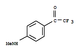 Ethanone, 2,2,2-trifluoro-1-[4-(methylamino)phenyl]-(9ci) Structure,75822-12-7Structure