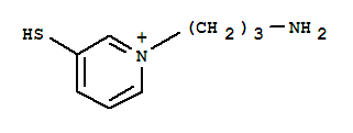 (9ci)-1-(3-氨基丙基)-3-疏基-吡啶(盐)结构式_758642-63-6结构式