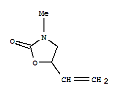 2-Oxazolidinone,5-ethenyl-3-methyl-(9ci) Structure,758722-92-8Structure