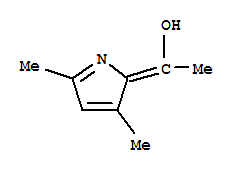 Ethanol, 1-(3,5-dimethyl-2h-pyrrol-2-ylidene)-(9ci) Structure,759398-65-7Structure