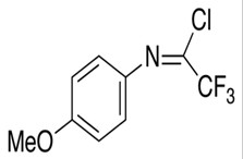 2,2,2-Trifluoro-n-(4-methoxy-phenyl)-acetimidoyl chloride Structure,75999-66-5Structure