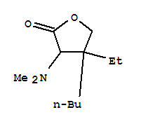 2(3H)-furanone,4-butyl-3-(dimethylamino)-4-ethyldihydro-(9ci) Structure,760192-69-6Structure