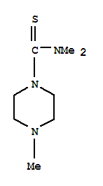 (9ci)-n,n,4-三甲基-1-哌嗪硫代甲酰胺结构式_76033-78-8结构式