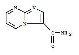 咪唑并[1,2-a]嘧啶-3-羧酰胺 (9ci)结构式_76075-28-0结构式