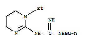 Guanidine, n-butyl-n-(1-ethyl-1,4,5,6-tetrahydro-2-pyrimidinyl)-(9ci) Structure,760885-51-6Structure