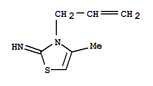 2(3H)-thiazolimine,4-methyl-3-(2-propenyl)-(9ci) Structure,760918-54-5Structure