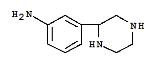 Benzenamine, 3-(2-piperazinyl)-(9ci) Structure,760920-26-1Structure