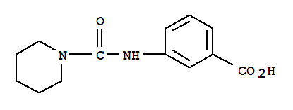 (9ci)-3-[(1-哌啶基羰基)氨基]-苯甲酸结构式_760964-32-7结构式