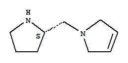 (9ci)-2,5-二氢-1-[(2s)-2-吡咯烷甲基]-1H-吡咯结构式_760993-58-6结构式